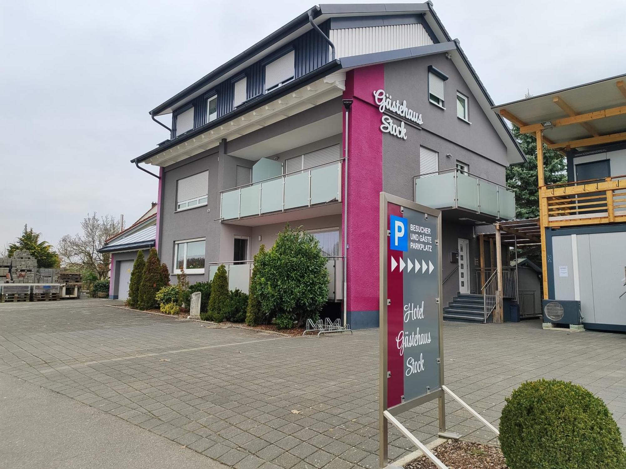 Hotel Gaestehaus Stock Zimmer Sahnehaeuble Friedrichshafen Exterior foto